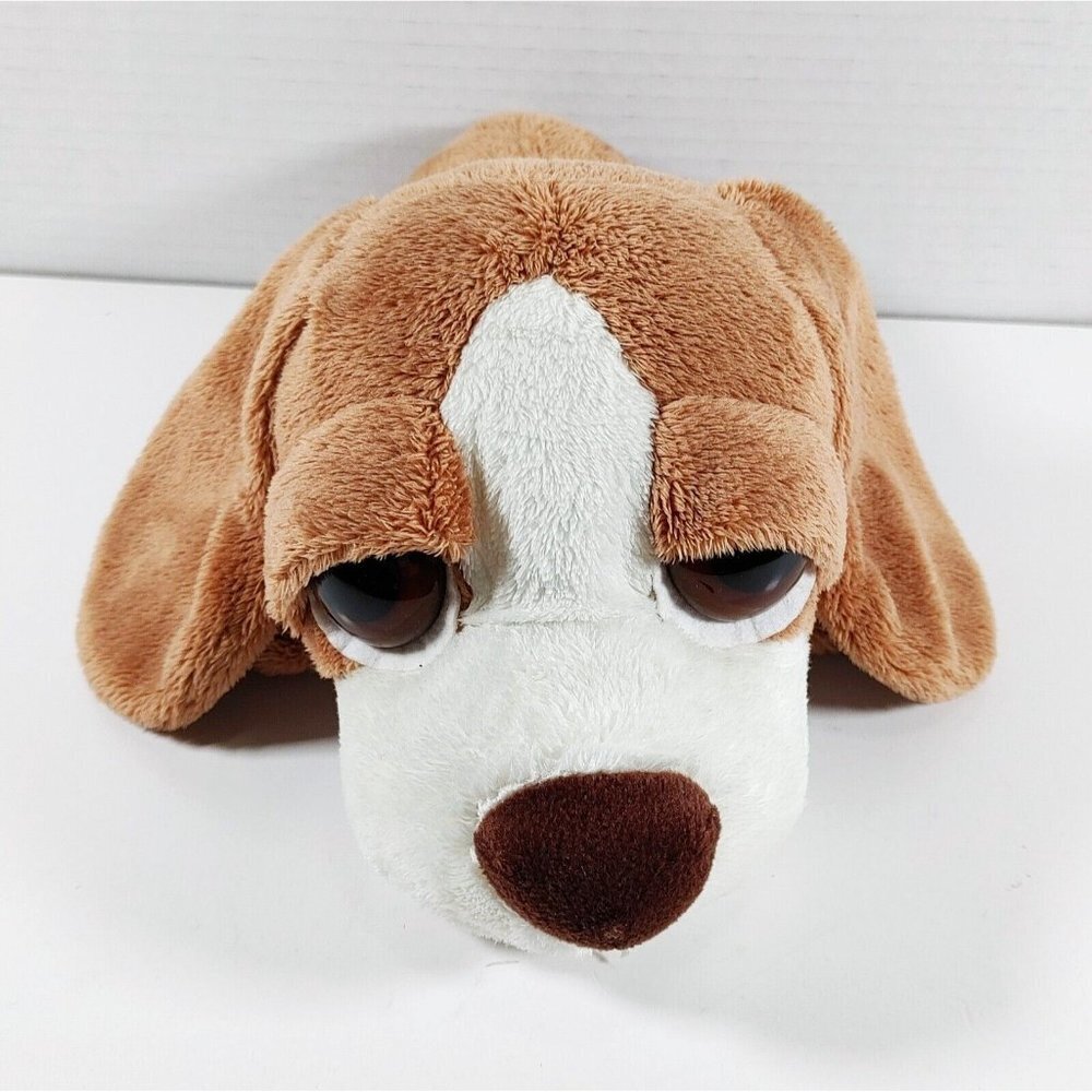 Big Head Dog  Plush Beagle 12 Inch Stuffed Animal Toy #88H6472